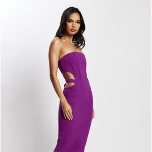 Meshki cut out dress